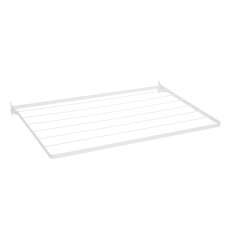 elfa Top Track System - Click In Folding Drying Rack - 935 x 603 x 25mm - White
