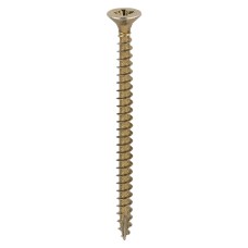 TIMCO Classic Pozi Countersunk Wood Screws - 5.0 x 55mm - Yellow Zinc - Pack of 200