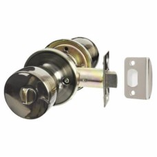 Exel Hotel Mortice Door Knobset - Bathroom - 60mm Rose Diameter - Antique Brass