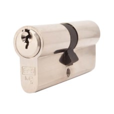 Exel 5 Pin 75mm Euro Double Cylinder - 35 + 40mm - Polished Nickel - Keyed to Differ