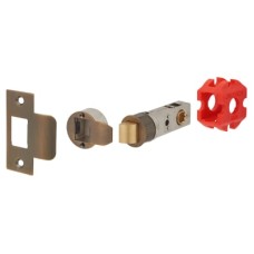 Jigtech Smartlatch Passage Latch - 57mm Backset - Antique Brass