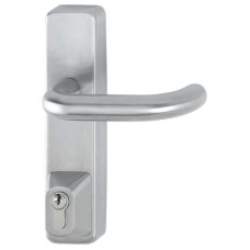 Arrone AR8805 Outside Access Device with Cylinder - Lever - Silver