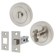 Serozzetta by Carlisle Brass GK4004 Bathroom Turn & Release & Deadbolt Ultimate Kit - Satin Nickel