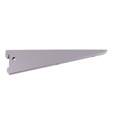 Exel Twin Slot Shelf Bracket - 270mm Length - Silver