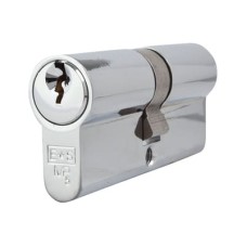 Eurospec 5 Pin 70mm Euro Double Cylinder - 35 + 35mm - Polished Chrome - Keyed Alike