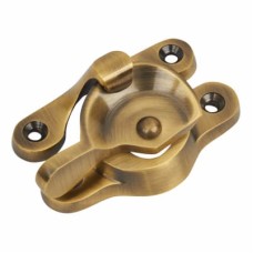 Heritage Brass Heavy Duty Fitch Sash Window Fastener - 77.6 x 25mm - Antique Brass
