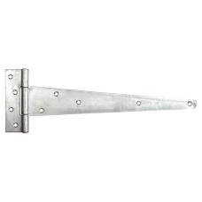 Heavy Duty Gate/Door Tee Hinge - 400 x 40mm - Galvanised - Pair