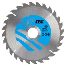 OX TCT Circular Saw Blade - 184 x 30mm - 28T - Wood