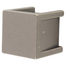 M Marcus Podium Square Cabinet Knob - 22 x 22mm - Iron