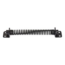 Gate Spring - 200mm Length - Black Japanned - Wooden Gates