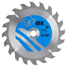 OX TCT Circular Saw Blade - 184 x 16mm - 20T - Wood