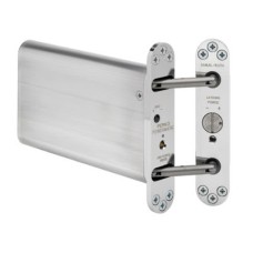 Powermatic R100 Hydraulic Concealed Fire Door Closer - Power Size 3 - Polished Chrome