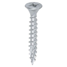 TIMCO C2 Exterior Pozi Countersunk Wood Screws - 4.0 x 30mm - Silver Organic - Pack of 200