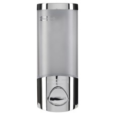 Croydex Euro Wall Mounted Soap Dispenser - 80 x 80 x 200mm - Chrome