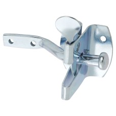 Medium Duty Cross Bar Auto Gate Catch - 50 x 45 x 55mm - Zinc Plated