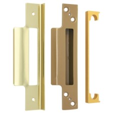 Legge B42PB/0.5 13mm Rebate Kit to suit Heavy Duty 5 Lever Sashlock - Polished Brass