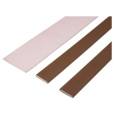 Thermaglaze 60 Intumescent Glazing Seal for Fire Doors - 2100mm Length - Brown