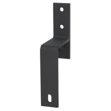 Barrierslide Ivan/Barn Strap Bi-Passing Sliding Door Gear Brackets - Black - Pack of 5