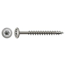 SPAX T-Star Plus Torx Washer Head Wood Screws - 8.0 x 120mm - A2 Stainless Steel - Pack of 50