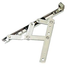 uPVC/Timber Variable Geometry Window Friction Stay Hinge - 414mm Length - Side Hung - Pair