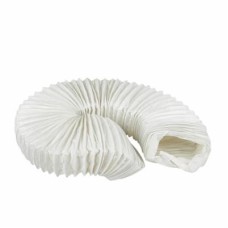 Manrose 110 x 54mm Rectangular PVC Flexible Ducting - 3000mm - White
