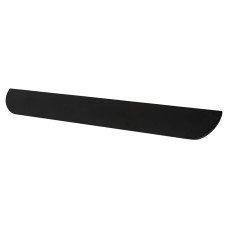 Hampstead Sagittarius Lipped Edge Cabinet Pull Handle - 224mm Centres - Matt Black