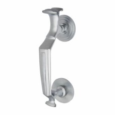 Exel Doctor Door Knocker - 192 x 48mm - Satin Chrome