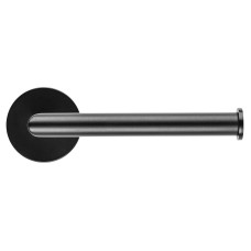 Metlex Cygnus Round Toilet Roll Holder - 162 x 80.5mm - Matt Black