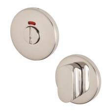 Exel Bathroom Turn & Release - Suit 5mm Spindle - 53mm Diameter - Polished Stainless Steel