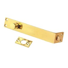Exel Slide Action Flush Bolt - 230 x 25mm - Polished Brass