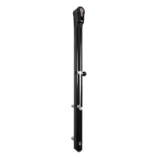 Locinox Keydrop Quick Fix Lockable Drop Down Gate Bolt - 576mm Length - Black