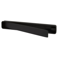 Exel Frome Rectangular Flush Cabinet Pull Handle - 164 x 24mm - Matt Black