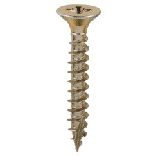 TIMCO Classic Pozi Countersunk Wood Screws - 6.0 x 40mm - Yellow Zinc - Pack of 200