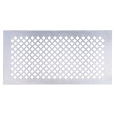 Perforated Radiator Square Hole Grille - 1040 x 800mm - Aluminium