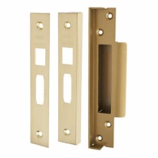 UNION 13mm Rebate Kit to suit StrongBOLT BS3621:2007 5 Lever Sashlock - Polished Brass