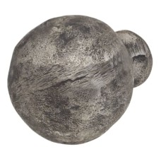 Olde Forge Ball Cabinet Knob - 30mm Diameter - Pewter Effect