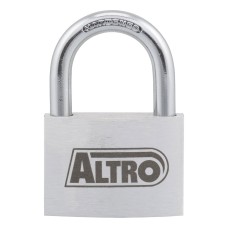 Exel Aluminium Padlock - 60mm Body - 34.5 x 35mm Shackle - Keyed to Differ