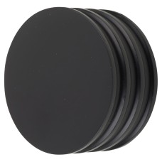 Frelan Hoxton Sturt Round Cabinet Knob - 40mm Diameter - Matt Black