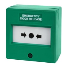 Access Control Emergency Door Release Unit - 87 x 87 x 52mm - Single Pole
