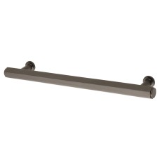 Alexander & Wilks Vesper Hex 14mm T-Bar Cabinet Pull Handle - 160mm Centres - Dark Bronze