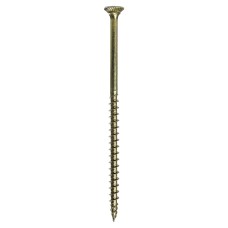 Reisser R3 Cyclone TTX Countersunk Wood Screws - 5.0 x 120mm - Yellow Zinc - Pack of 100