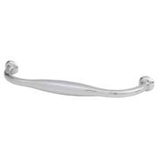 Crofts & Assinder Shrewsbury 14mm D-Bar Cabinet Pull Handle - 128mm Centres - Chrome