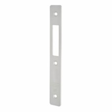 Adams Rite MS220 Euro Profile Hook Deadbolt Faceplate - 197 x 25mm - Satin Anodised Aluminium
