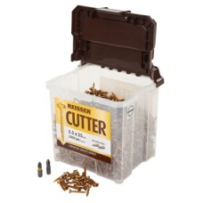 Reisser Cutter Pozi Countersunk Wood Screws Tub - 3.5 x 25mm - Yellow Zinc - Pack of 2000