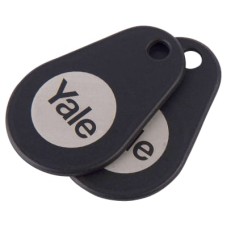Yale Conexis/ Keyless Smart Door Lock Key Tag – Pack of 2 - P-YD-01-CON-RFIDT-BL