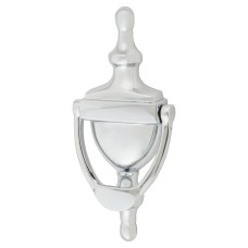 Heritage Brass by M Marcus Urn Door Knocker - 152 x 66mm - Polished Chrome