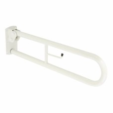 Fitzroy of London Hinged Support Grab Rail - 800 x 200mm - White