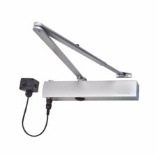 GEZE TS4000EFS Electromagnetic Fire Door Closer - Power Size EN 1-6 - Silver