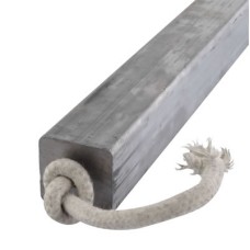 Lead Square Sash Window Weight - 20lb (9.07kg) - 600 x 38 x 38mm