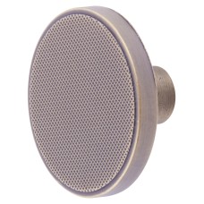 M Marcus Brooklyn Round Cabinet Knob - 50mm Diameter - Antique Brass